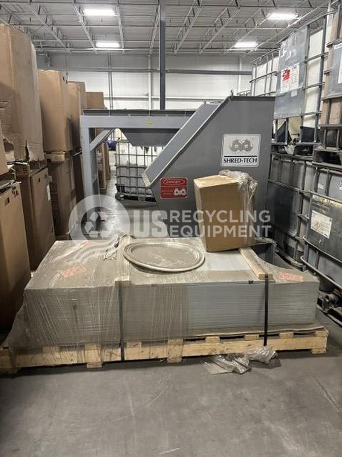 2023 Shred Tech ST-75 ES Dual Shaft Shredder with Enclosure