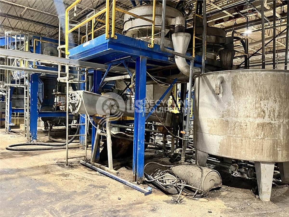 Used 2014 Herbold Plastics Recycling Complete Wash Line