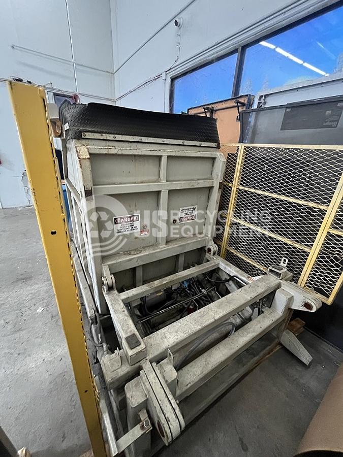 Refurbished SSI 5000-ED Dual Shaft Hook Sheer Shredder System