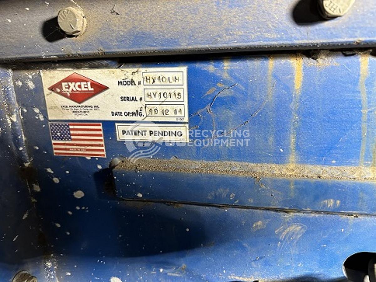 Used 2011 Excel HV 10 Non Ferrous Baler
