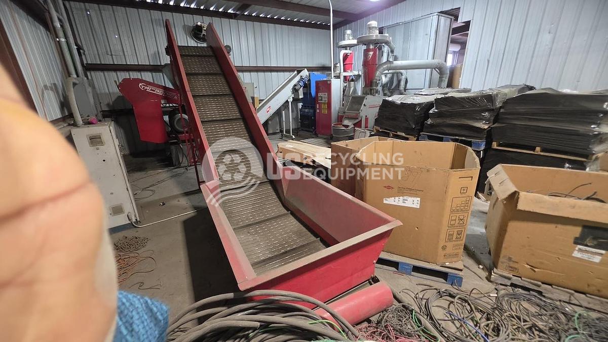 Used MG Recycling 380VZT Wire Granulation System