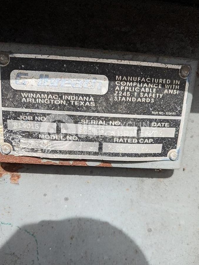 Used Galbreath MT726 7 Yard Transfer Compactor