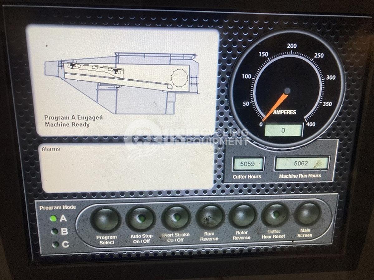 Used 2019 Vecoplan VAZ 1300M Single Shaft Shredder