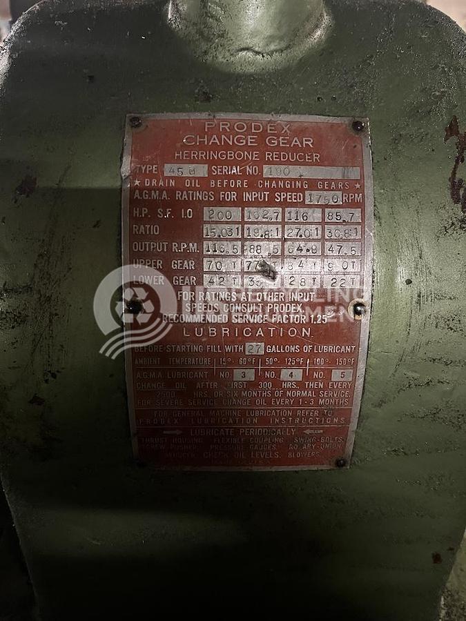 Used Prodex 99026553 4.5" Extruder