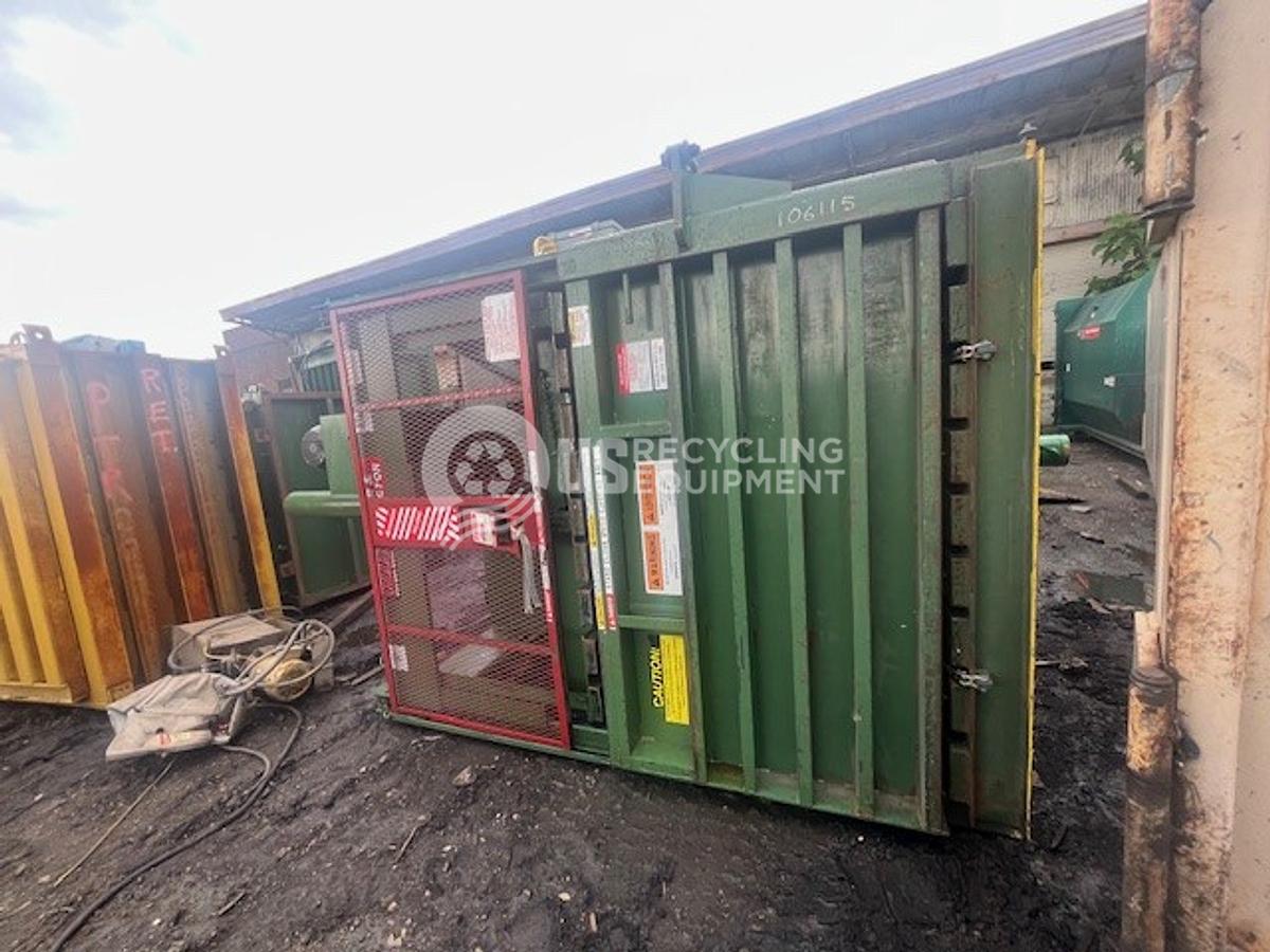 Used PTR Three (3) 7230 Vertical Balers