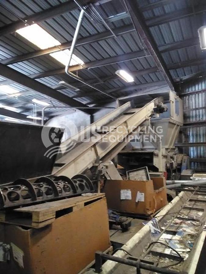 Used 2001 Vecoplan RG52 Shorty Single Shaft