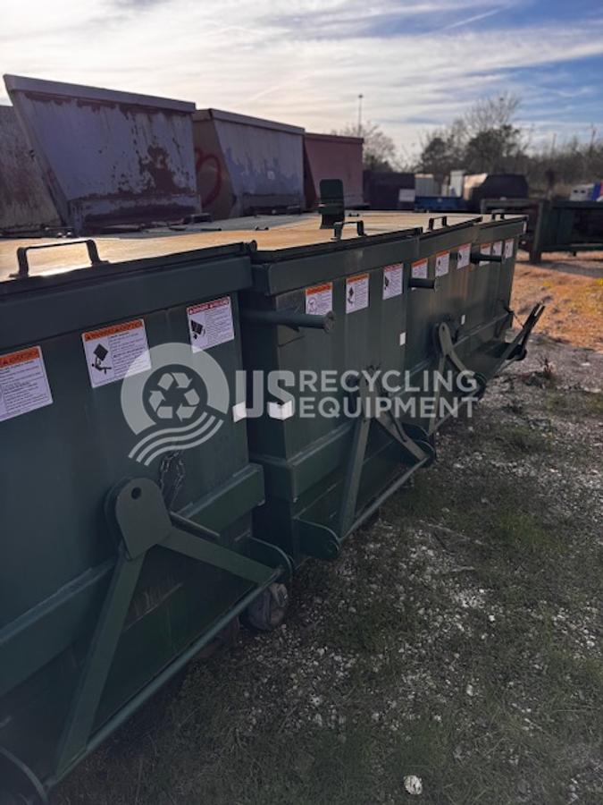 Used Marathon Four (4) 2 Cubic Yard Rear Load Containers