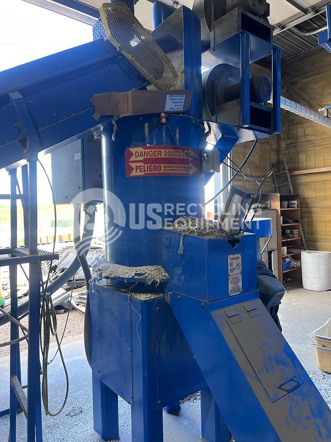Used Cal Sierra 100HP Plastic Densifier