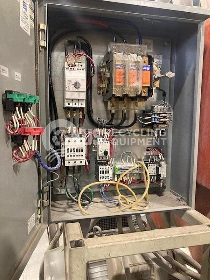 Used Cumberland 75HP Granulator/Blower/Cyclone