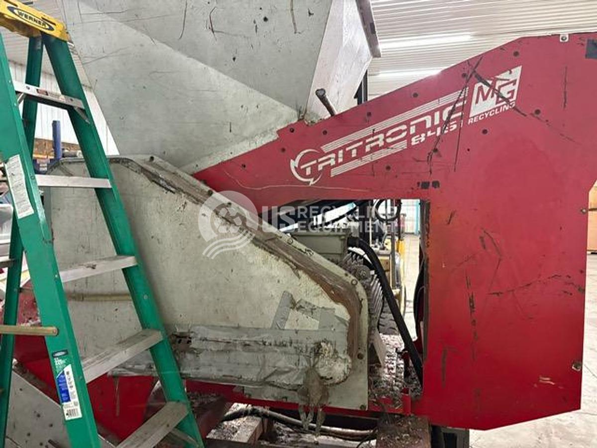 Used 2014 MG Recycling 380VZT Wire Granulation System