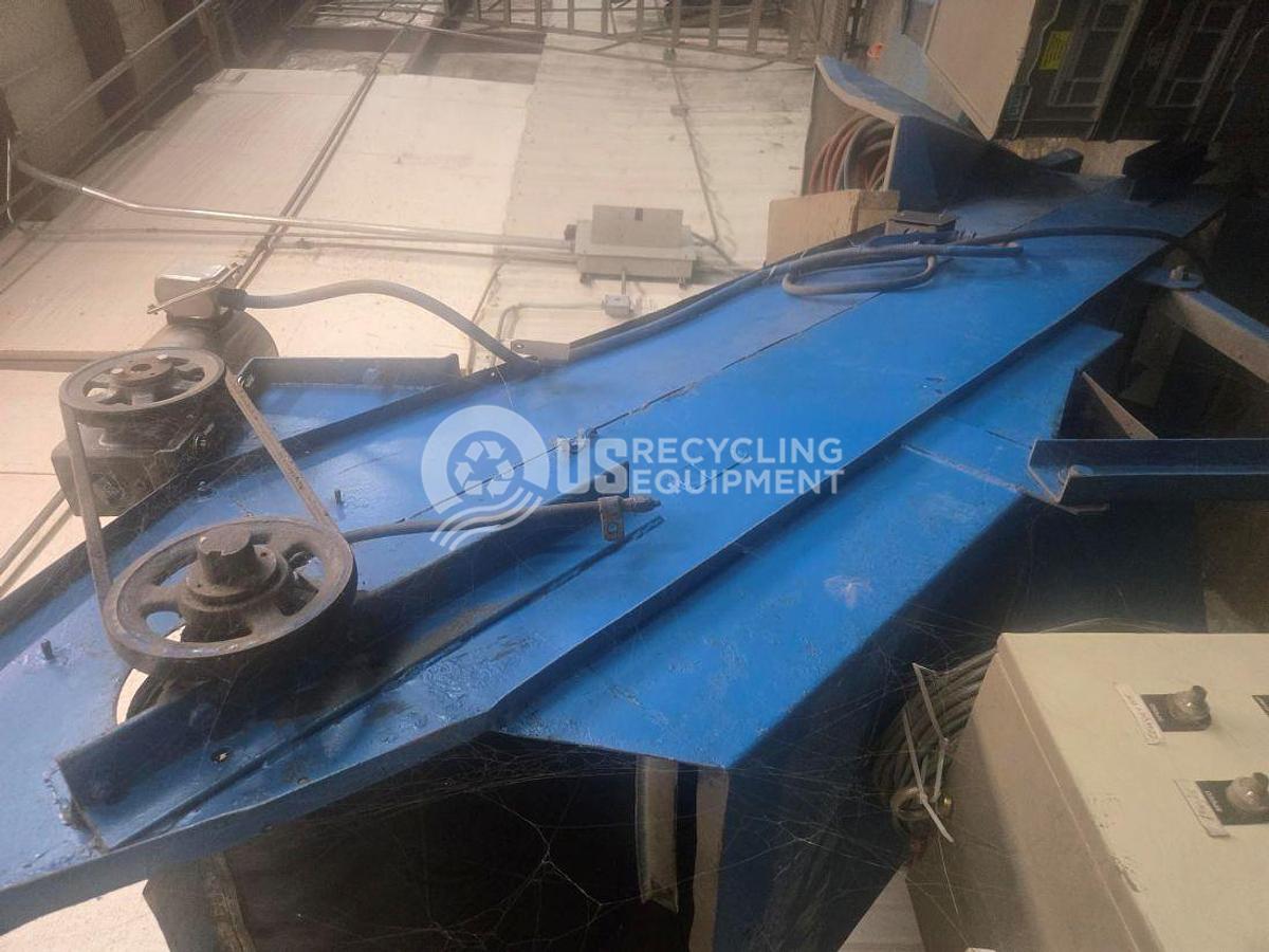 Used Unknown Manufacturer Used 150 HP Granulator with Magnetic Head Pully