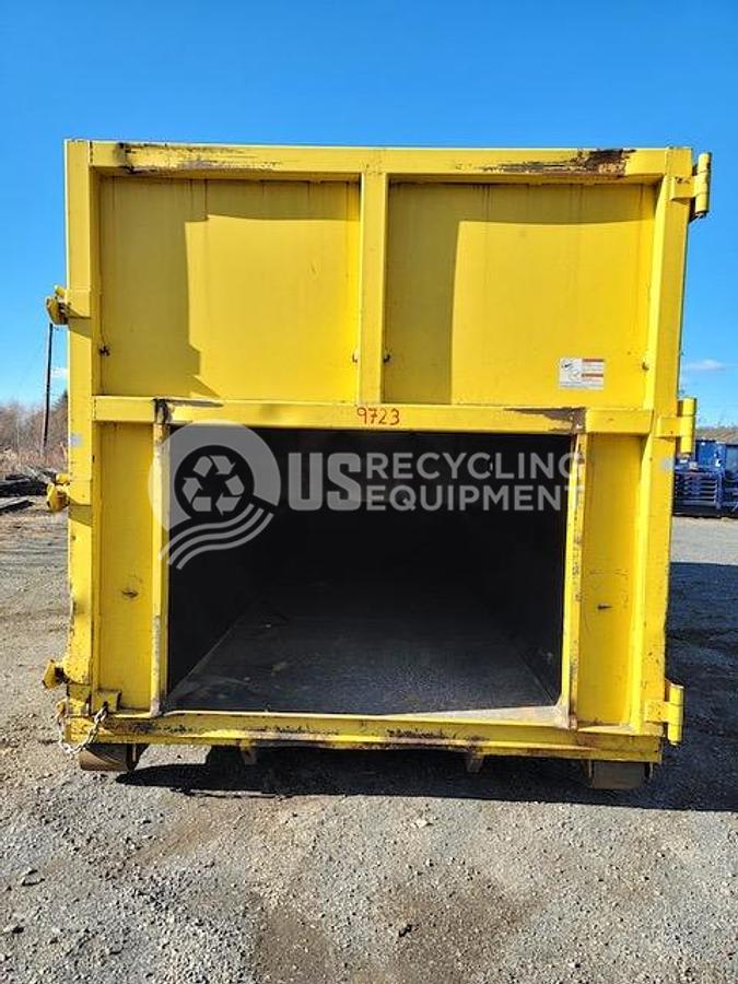 Used Marathon / Wastequip Two (2) 40 Yard Octagon Reciever Boxes