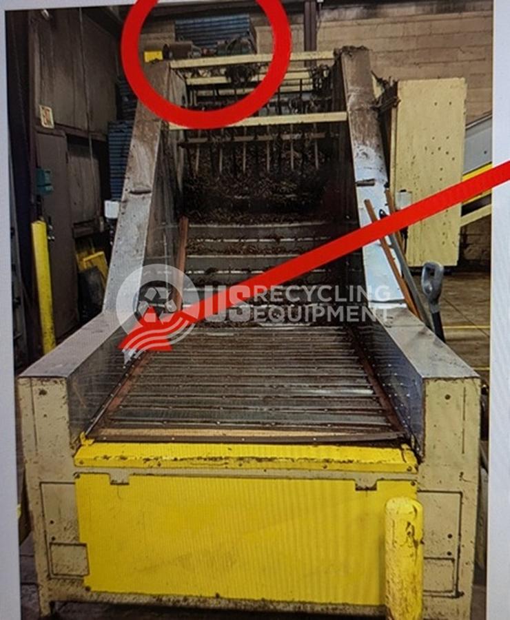 Used Unknown Manufacturer: Used 48" Steel Belt Infeed