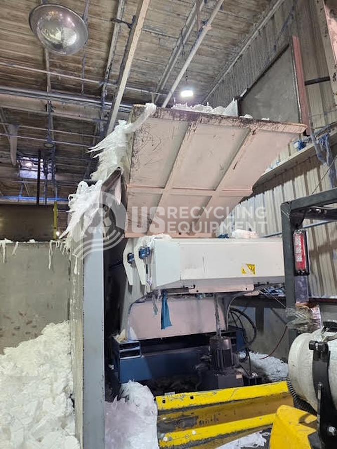 Used 2013 Vecoplan Two (2) VAZ 1600 M-FF Film & Fiber Single Shaft