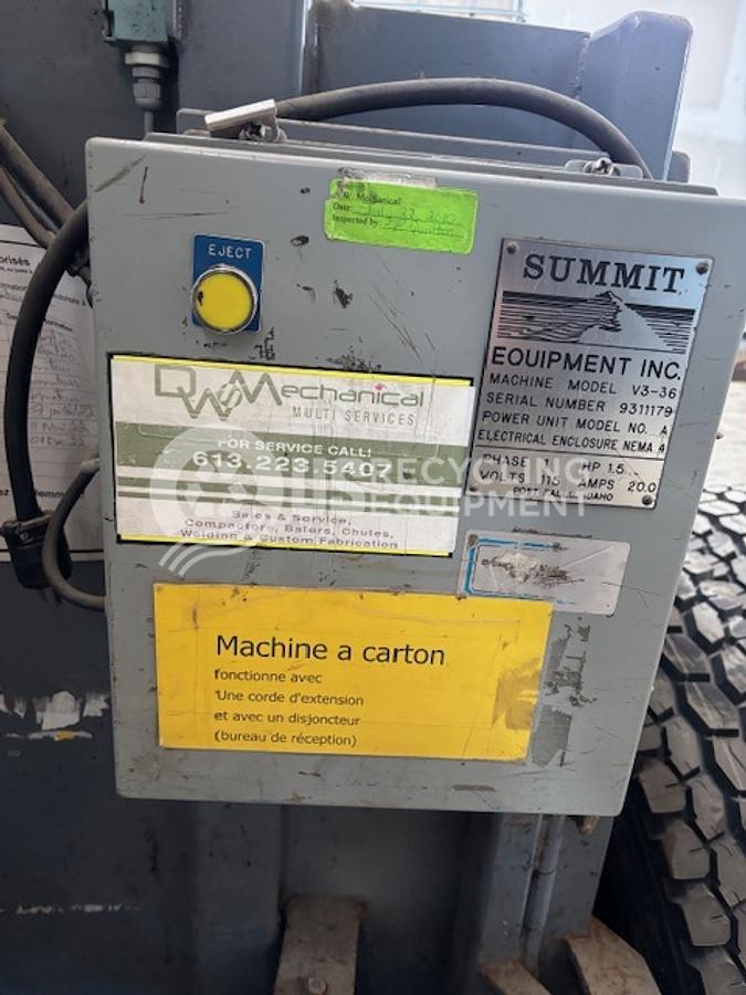 Used Summit V3-36B Vertical