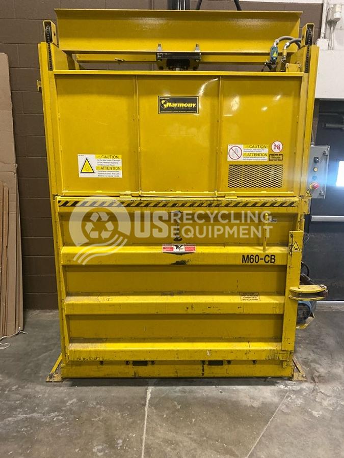 Used Harmony Five (5) M60-CB Vertical Balers