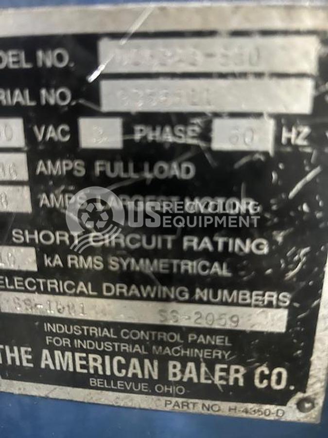 Used 2011 American Baler DC6343-850 Auto Tie Horizontal