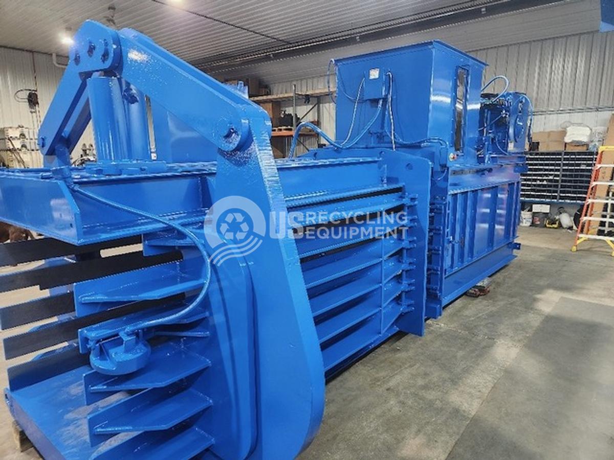 Refurbished American 5042H-1030 Auto Tie Baler with Conveyor