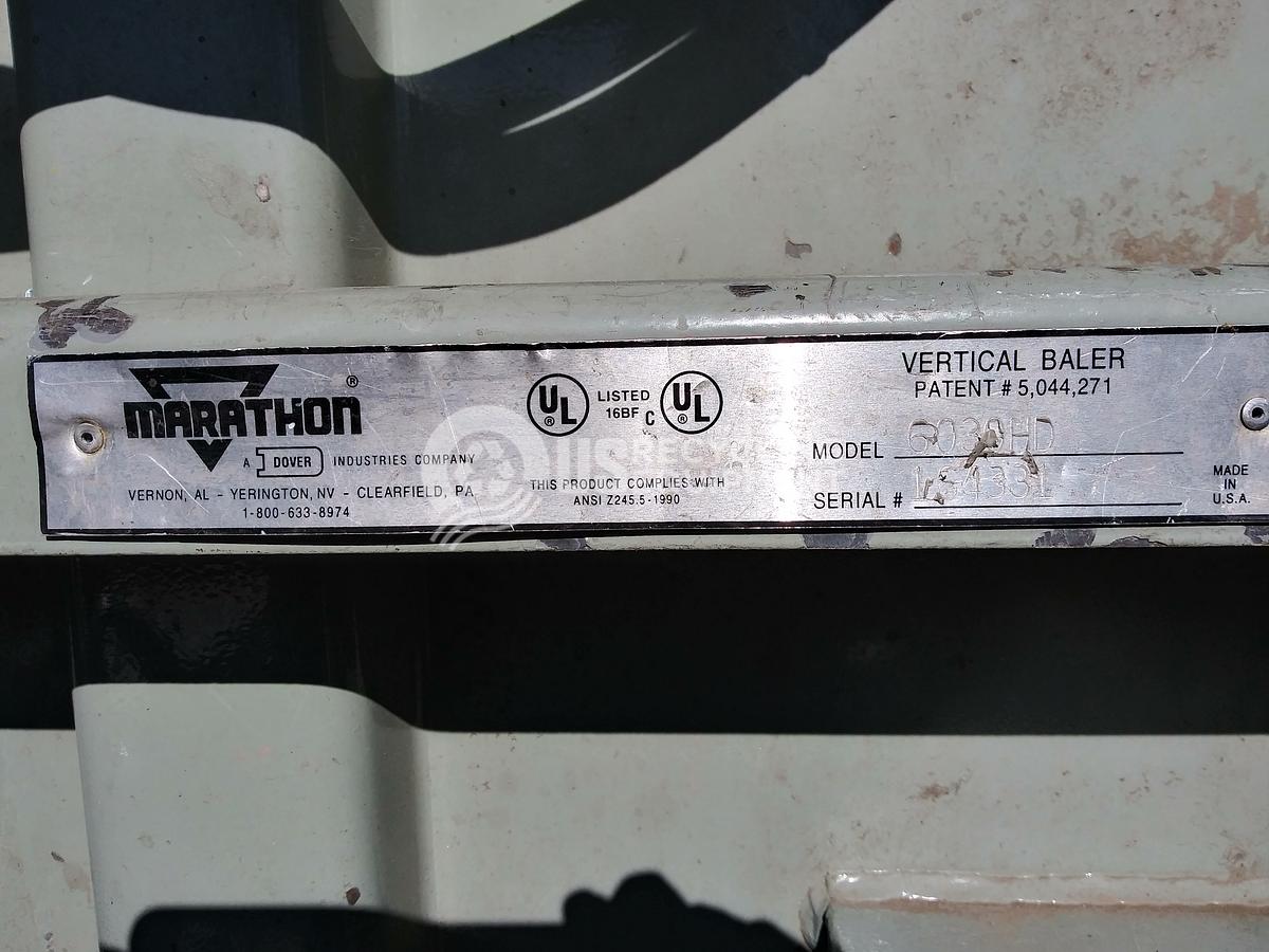 Used Marathon Vertical Baler