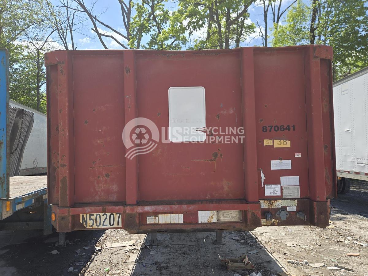 Used 2002 Fontaine Tandem Axel Flatbed Trailer
