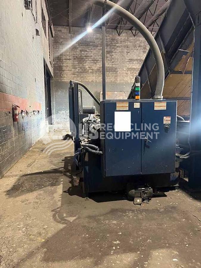 Used 2014 American Baler W828L-T75S 2 Ram Baler with Feed Conveyor