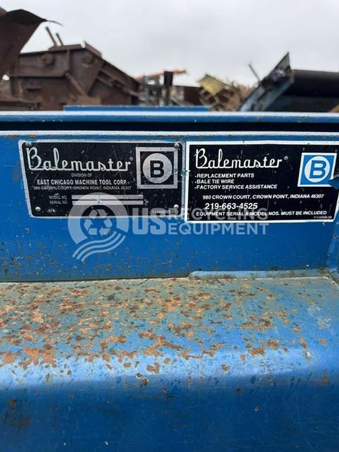 Used Balemaster One 42100G-8 & One 4275G-8 Auto-Tie Balers