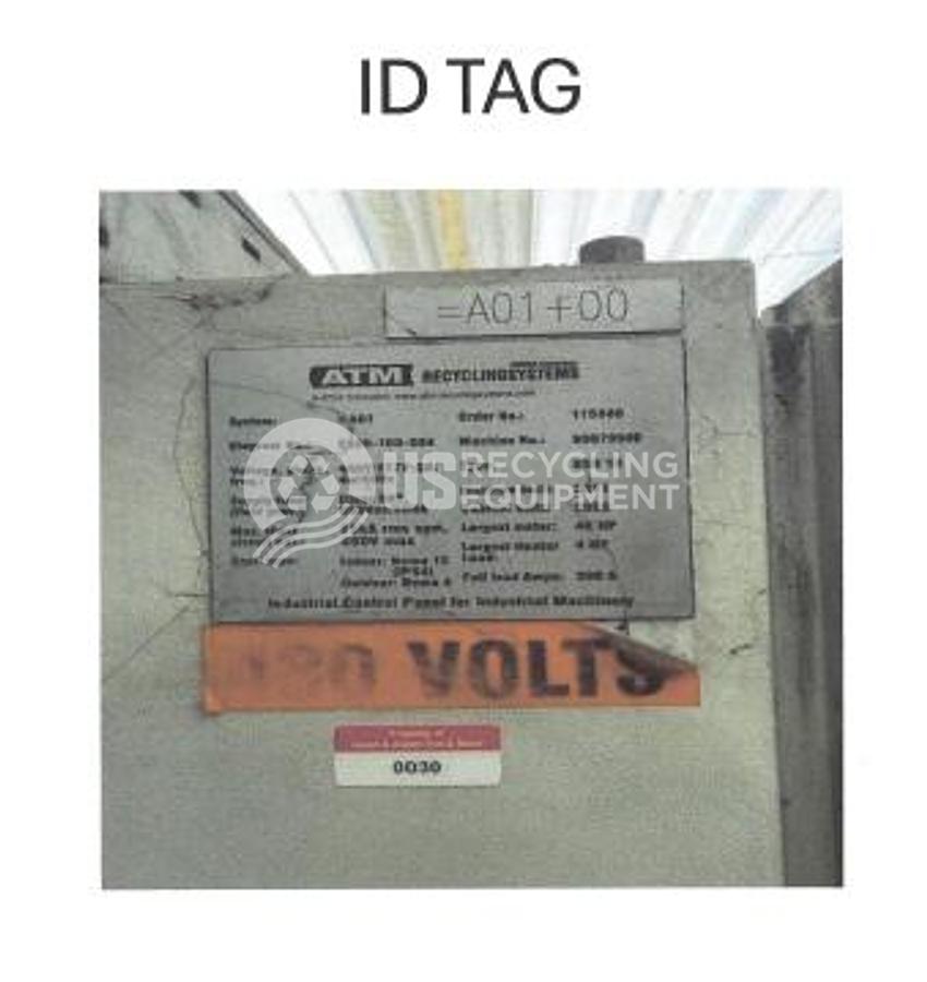 Used ATM Recycling Systems ArnoBrik 18 Briquetter System