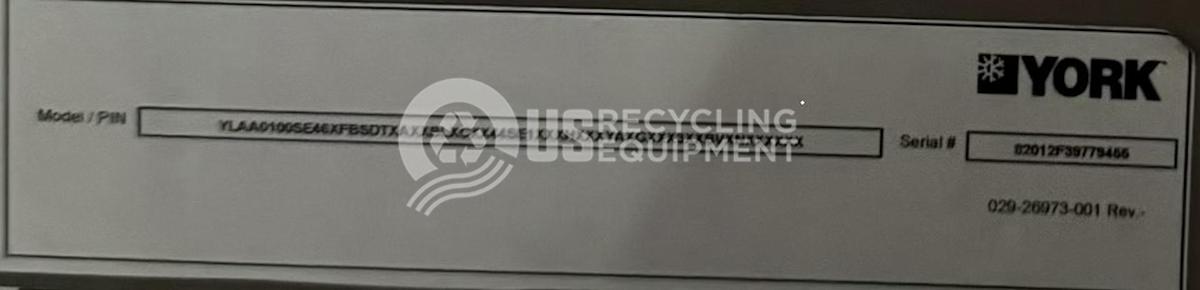 Used 2023 York 80 Ton Chiller