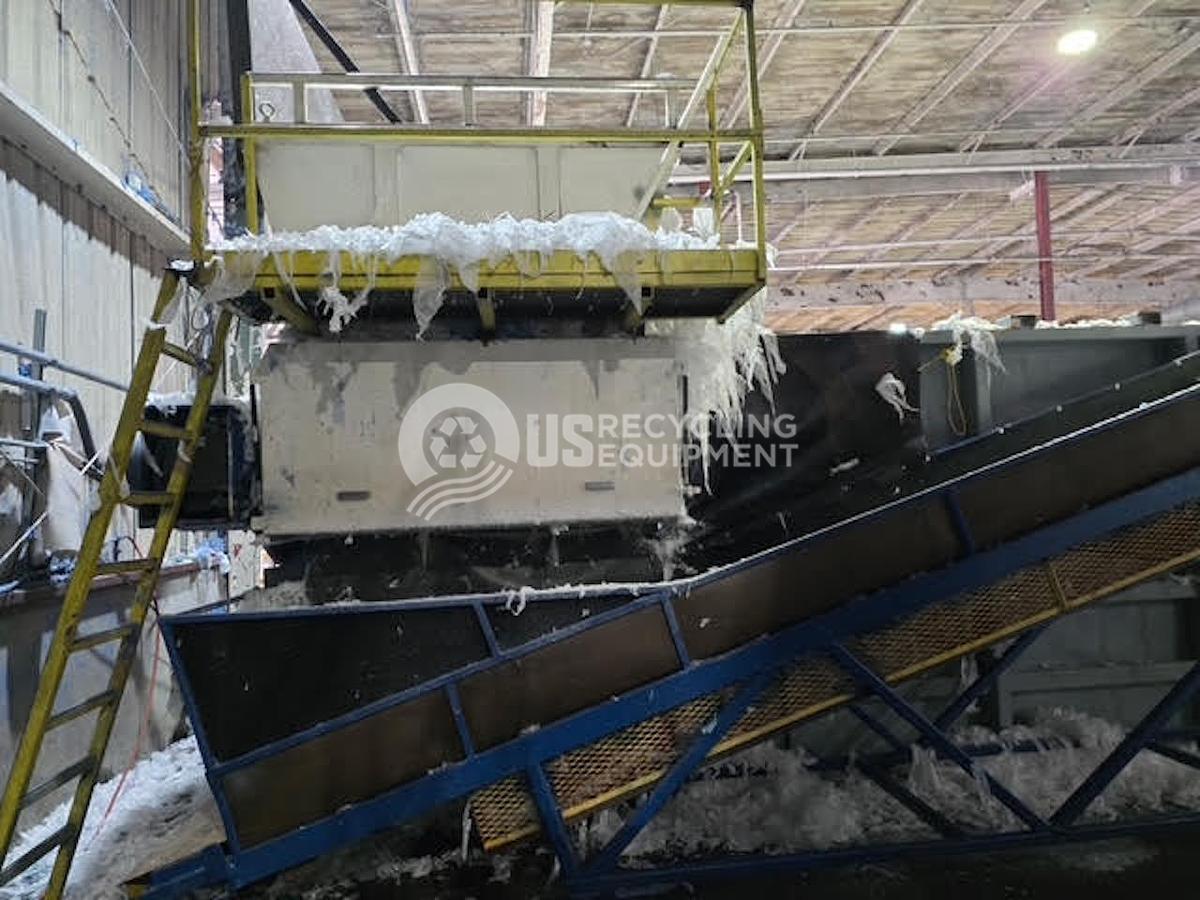 Used 2013 Vecoplan Two (2) VAZ 1600 M-FF Film & Fiber Single Shaft