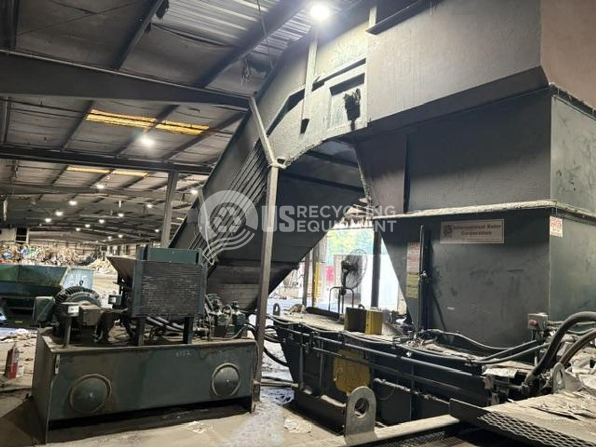 Used International Baler TR-9-75 Horizontal 2 Ram Baler