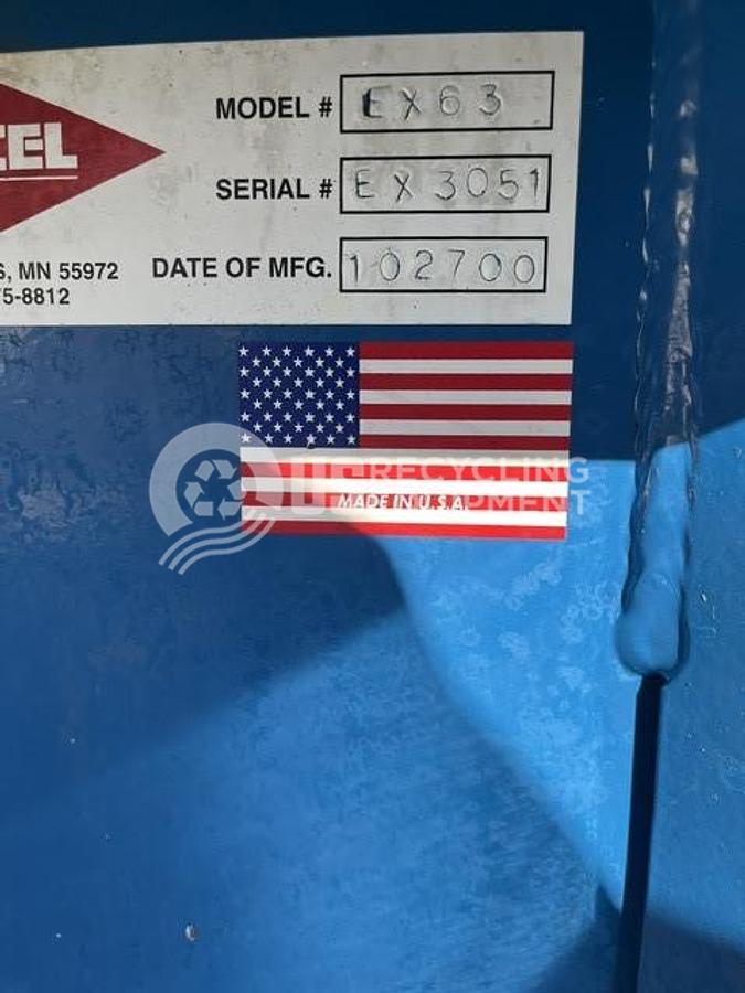 Used 2000 Excel EX-63 Closed Door Horizontal Conveyor