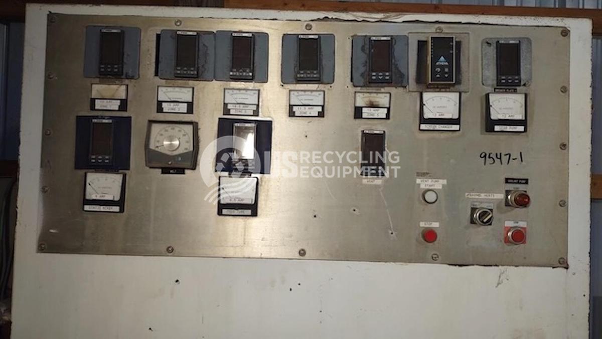 Used 1984 Welex 350 3.5 inch Single Screw Extruder