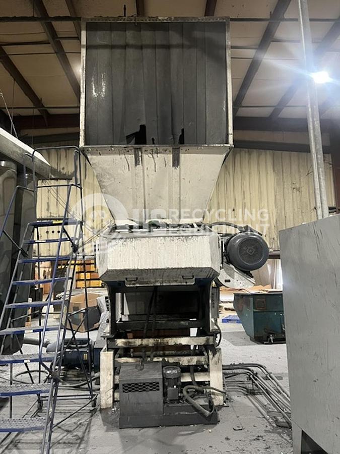 Used Vecoplan VAZ 1100 XL Shredder Stack System