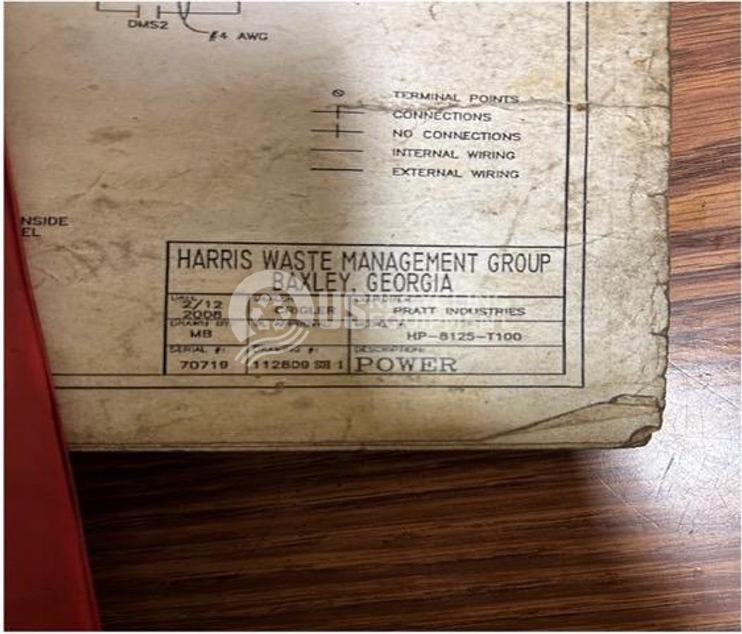 Used 2008 American Baler HP-8125-T100 Auto Tie Horizontal