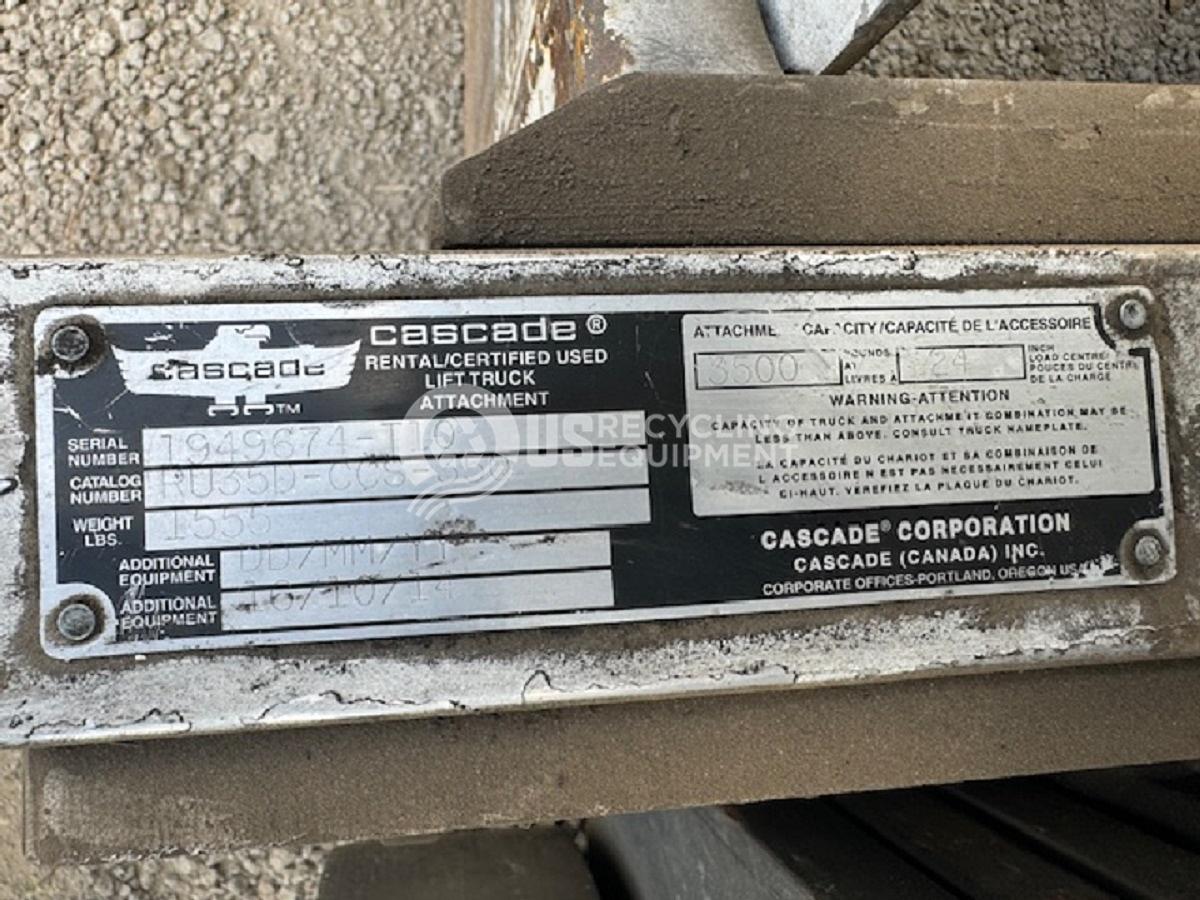 Used 2014 Cascade RU35D-CCS-350 Clamp