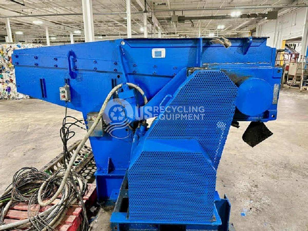 Used 2008 Vecoplan 2008 Model K (Shorty 100 HP) Single Shaft Shredder