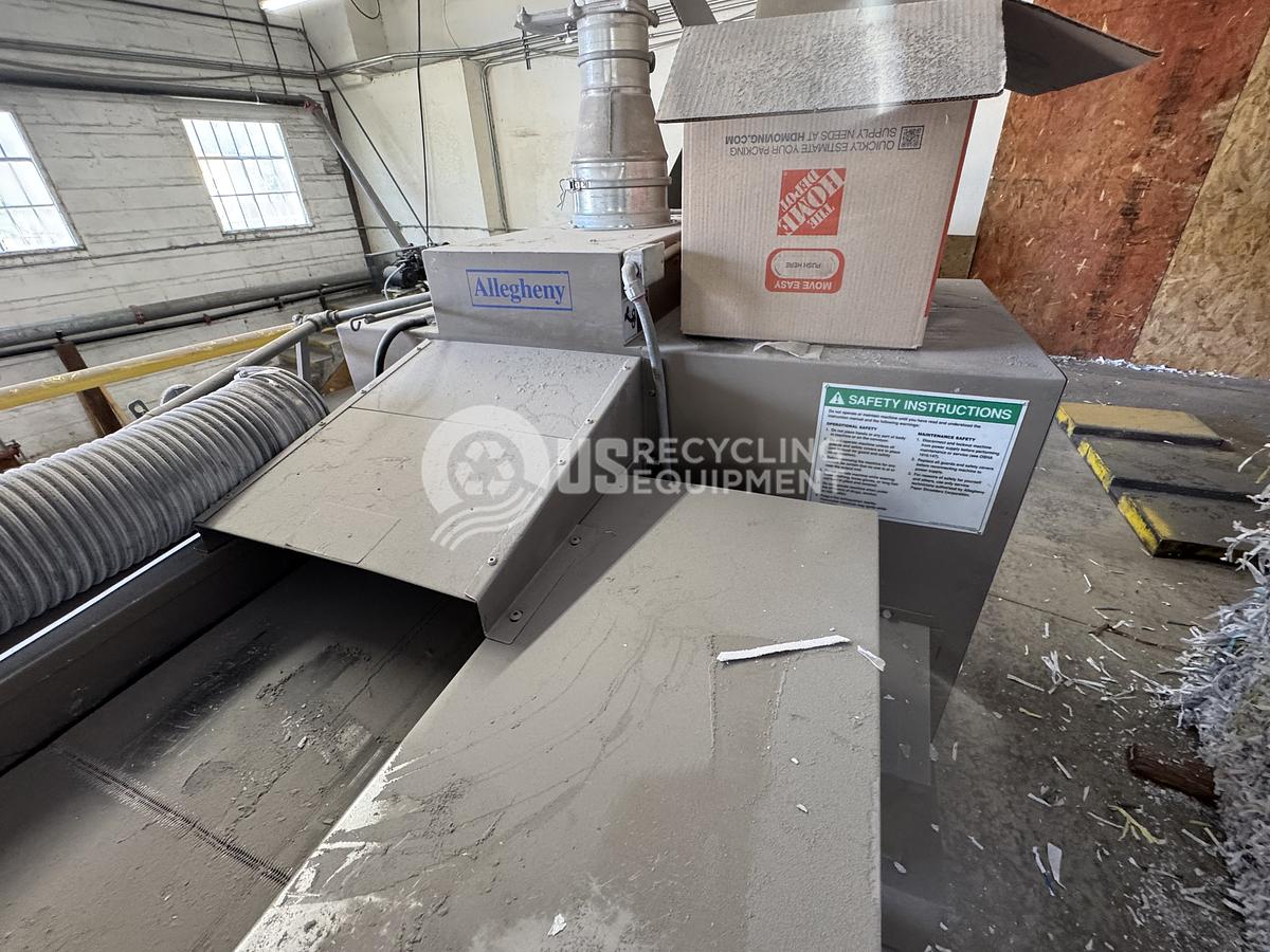 Used Allegheny 18-250C Paper Shredder