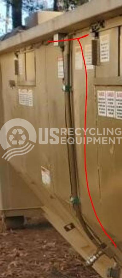 Used Unknown Manufacturer: Used Two (2) 30 Yard Receiver Boxes w/Augers