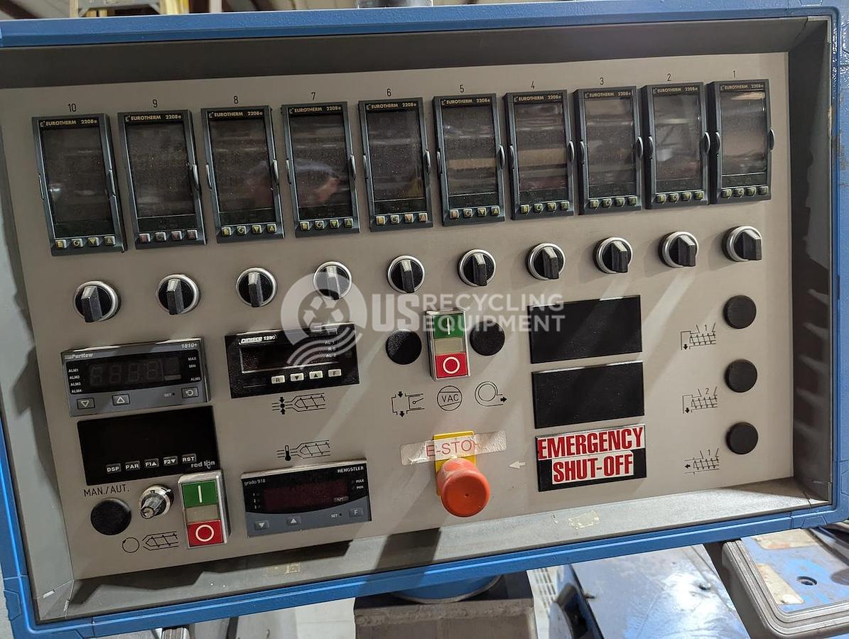 Used Leistriz ZSE 60 GL-36D Twin Screw Extruder System