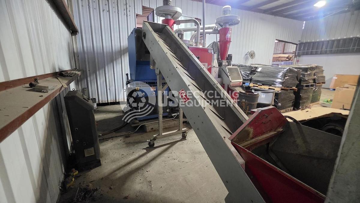 Used MG Recycling 380VZT Wire Granulation System