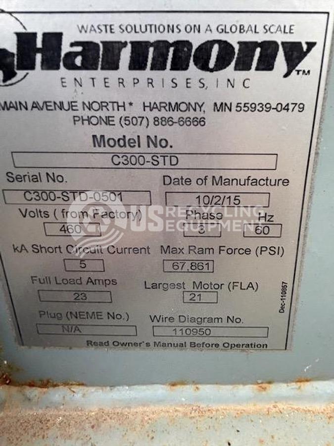 Used Harmony Three (3) C300-STD Stationary