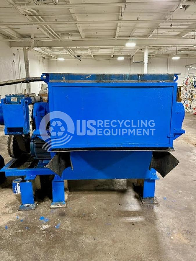 Used 2008 Vecoplan 2008 Model K (Shorty 100 HP) Single Shaft Shredder