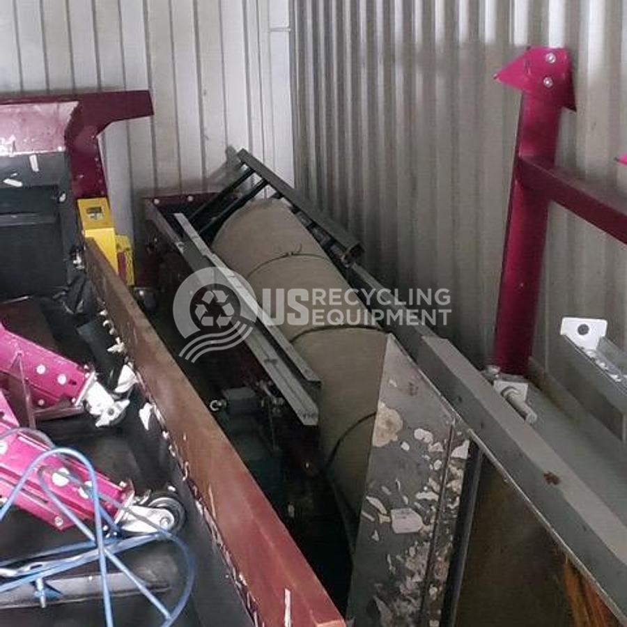 Used 2010 Vecoplan RG 42/60XL Shredder with Incline Conveyor