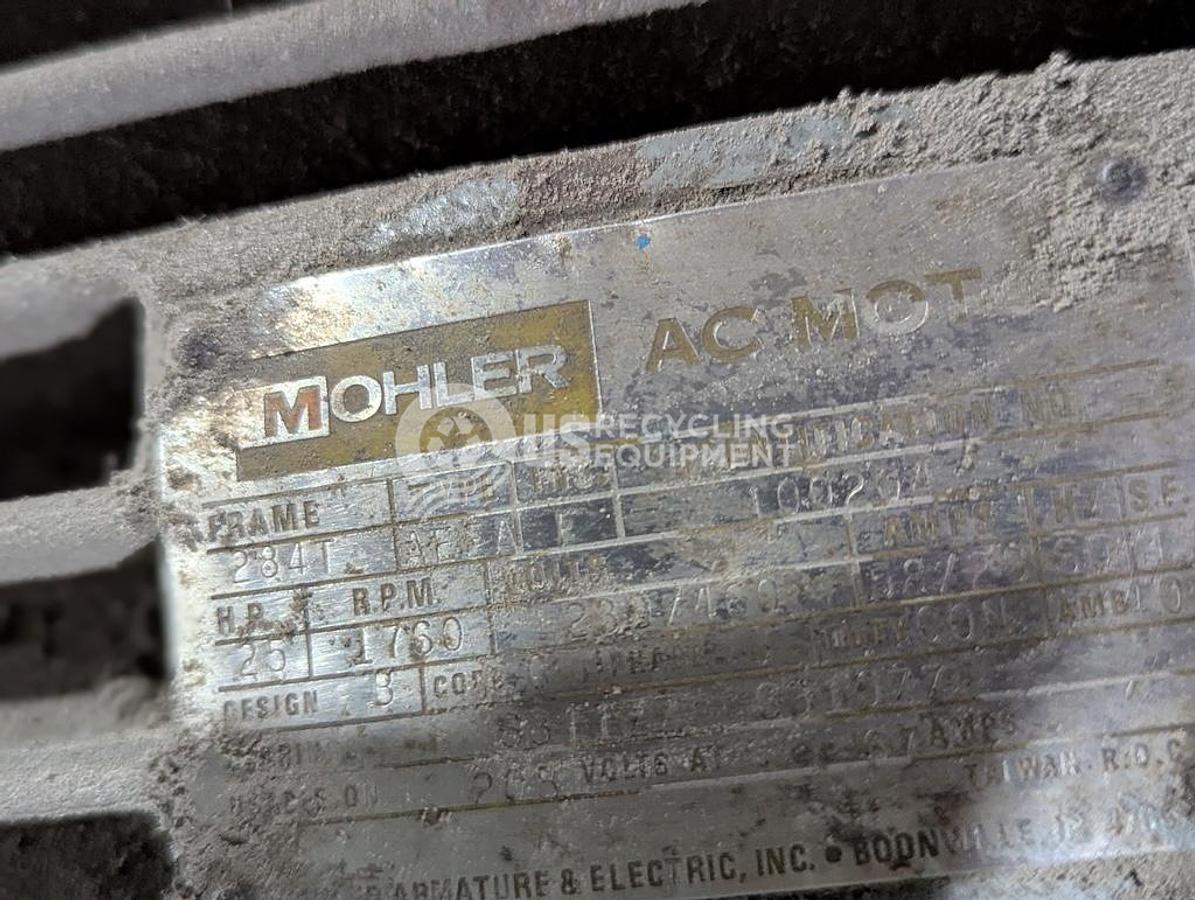 Used In Green 25 HP Granulator