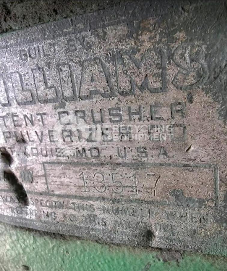 Used Williams 100HP Hammermill with Feed Auger