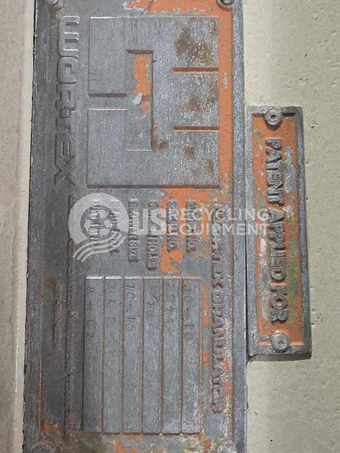 Used 1987 Wortex JC-10 Granulator