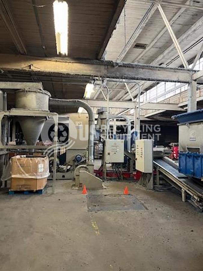 Used Zerma Complete Plastics Shredding System