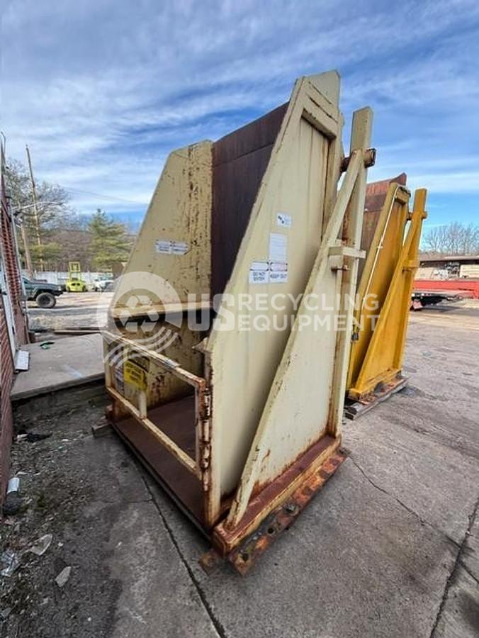 Used 2017 Wastequip Two (2) 265X Self Contained with cart tippers