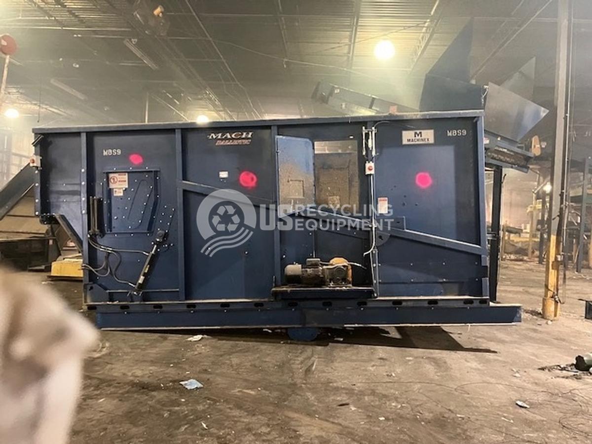 Used Machinex MBS-11 Ballistic Separator
