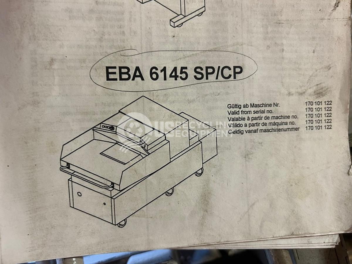 Used EBA 6145 SC Paper Shredder
